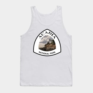 Acadia National Park shield Tank Top